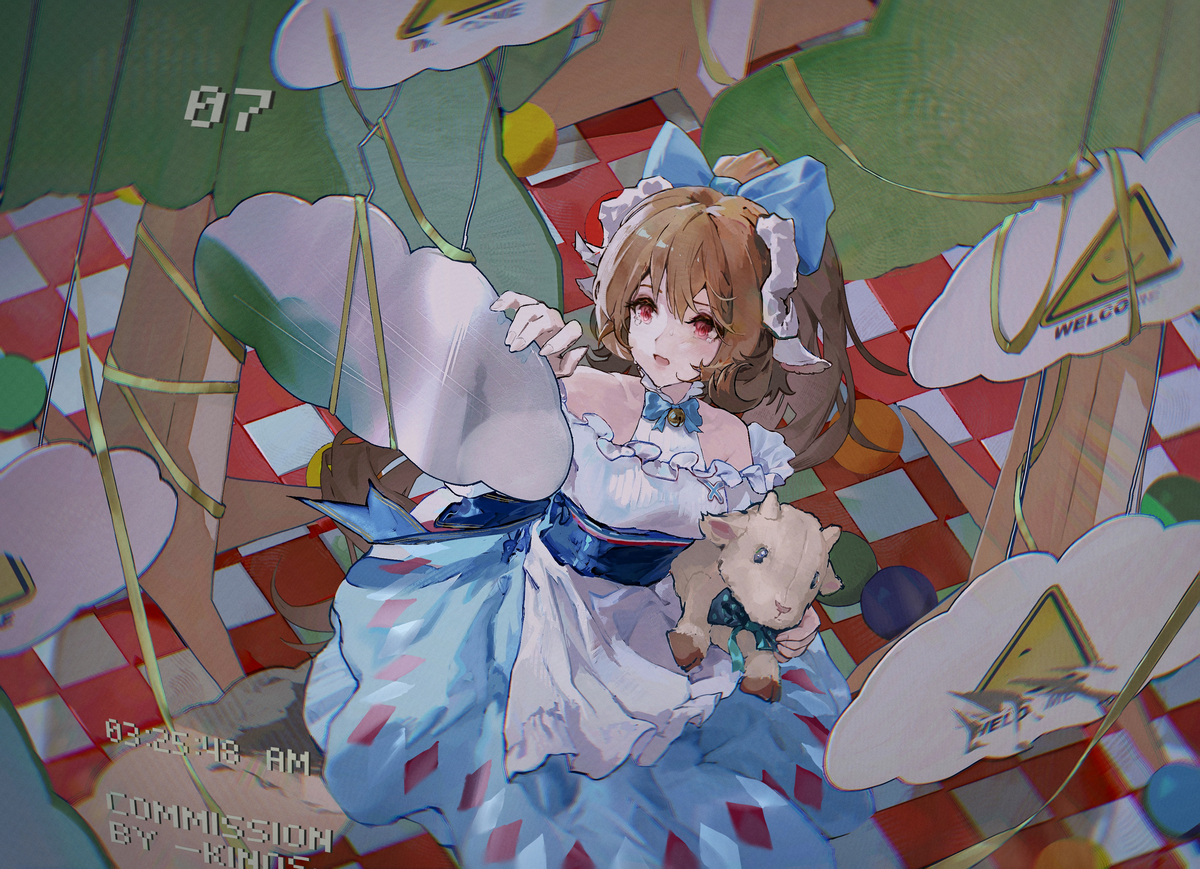 This is a pixiv picture whose title is 🔹🔸🔹.