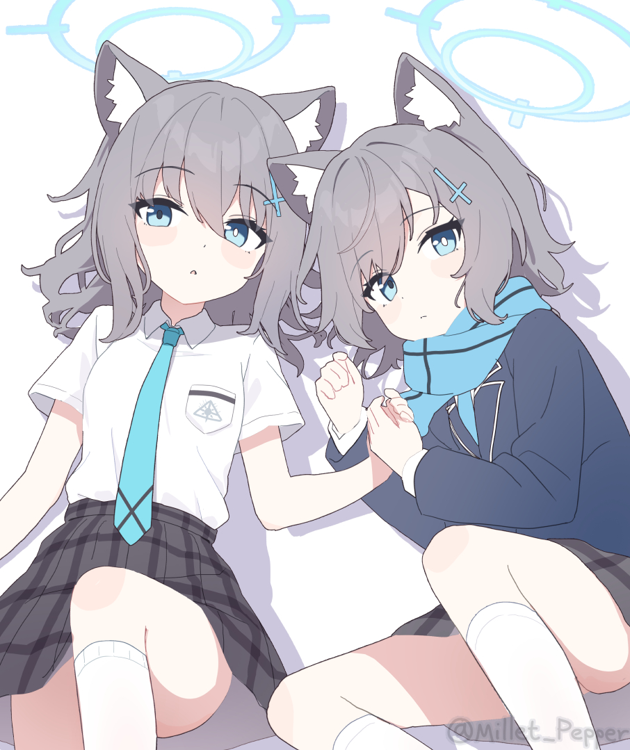 This is a pixiv picture whose title is シロコおめでと🎂.