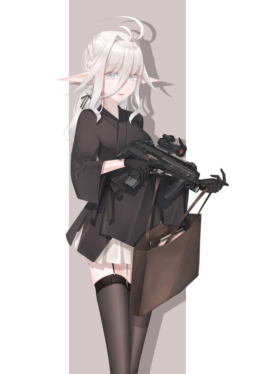 This is a pixiv picture whose title is 精靈的新玩具.