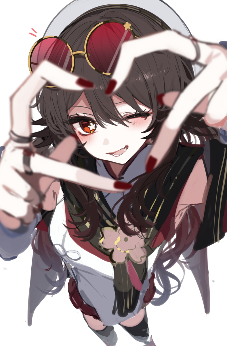 This is a pixiv picture whose title is 胡桃🫶.