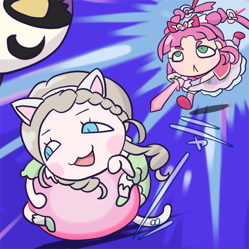 This is a pixiv picture whose title is なりきり.