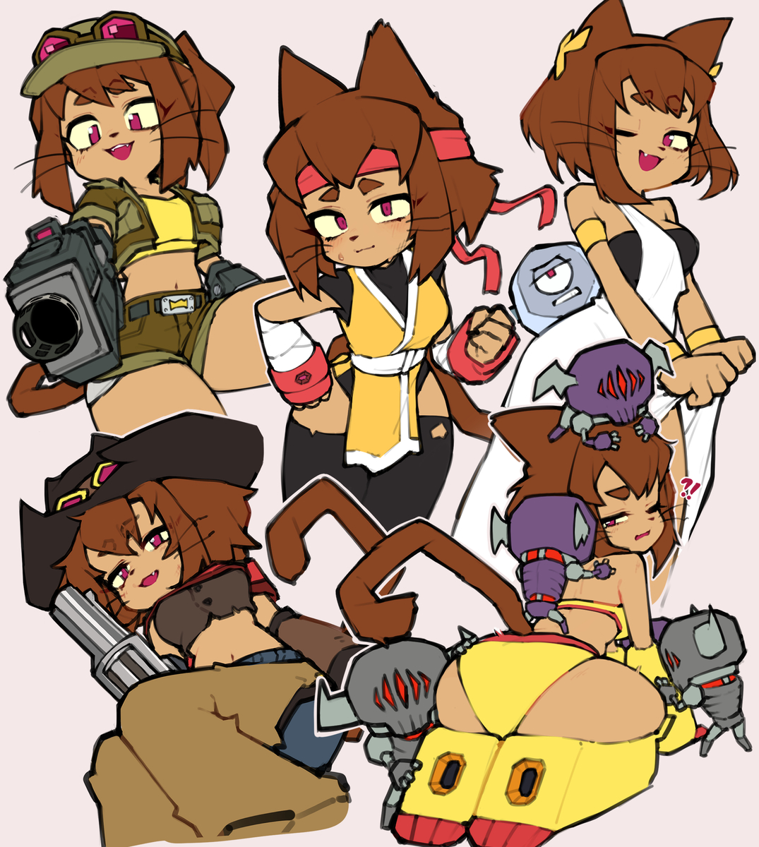This is a pixiv picture whose title is kittykittykitty.