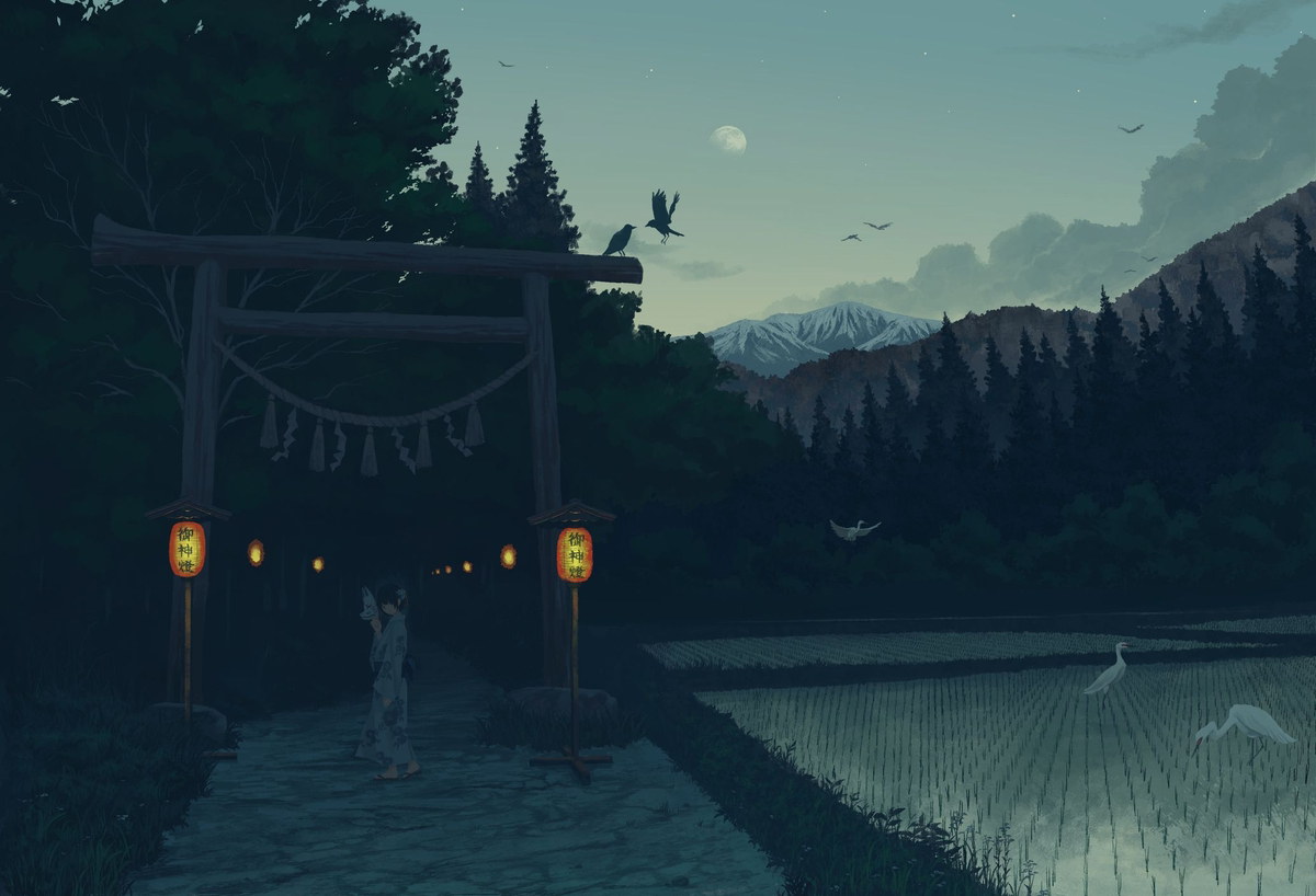 This is a pixiv picture whose title is あなたは誰？.