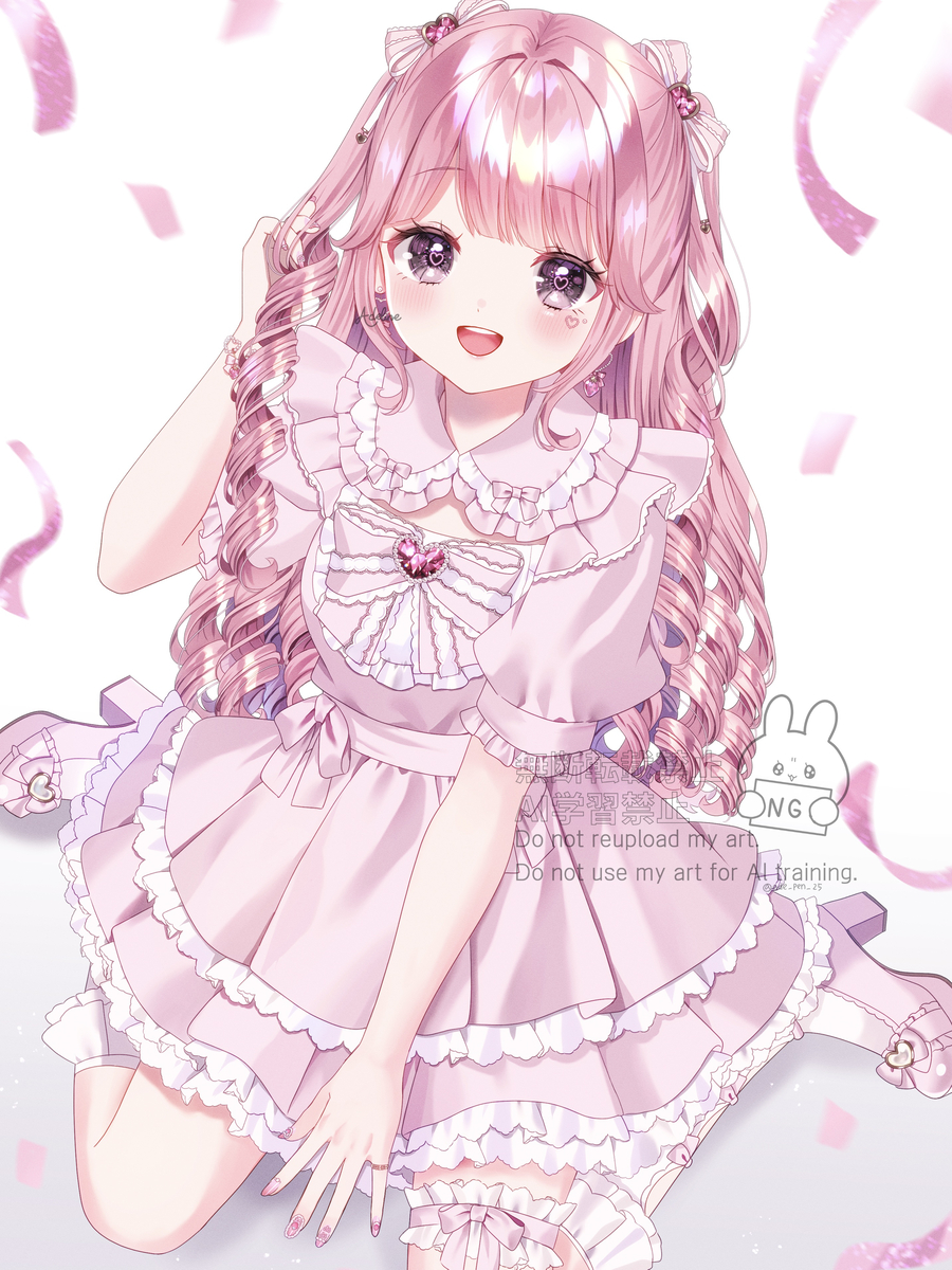 This is a pixiv picture whose title is 似合う？.