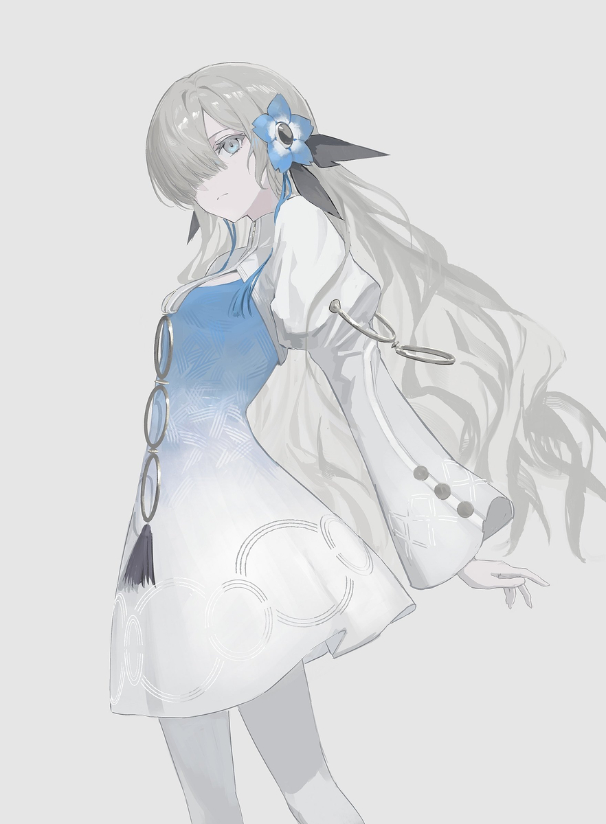 This is a pixiv picture whose title is ネモフィラ02.