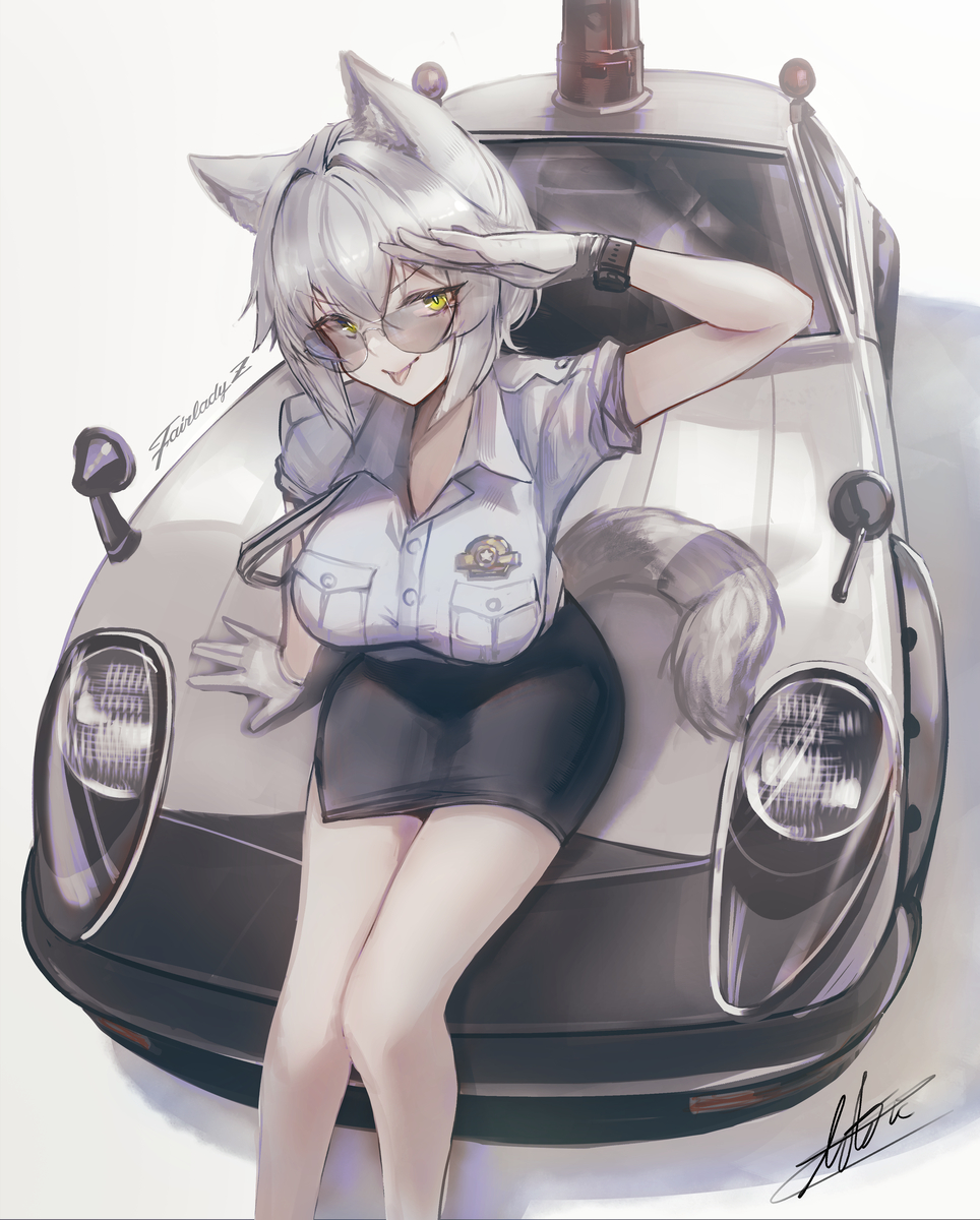 This is a pixiv picture whose title is Fairlady Z.