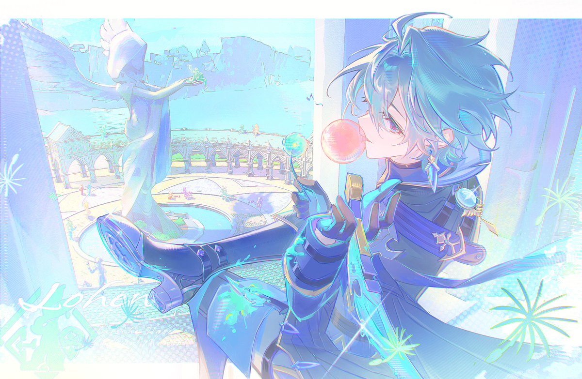 This is a pixiv picture whose title is 無題.