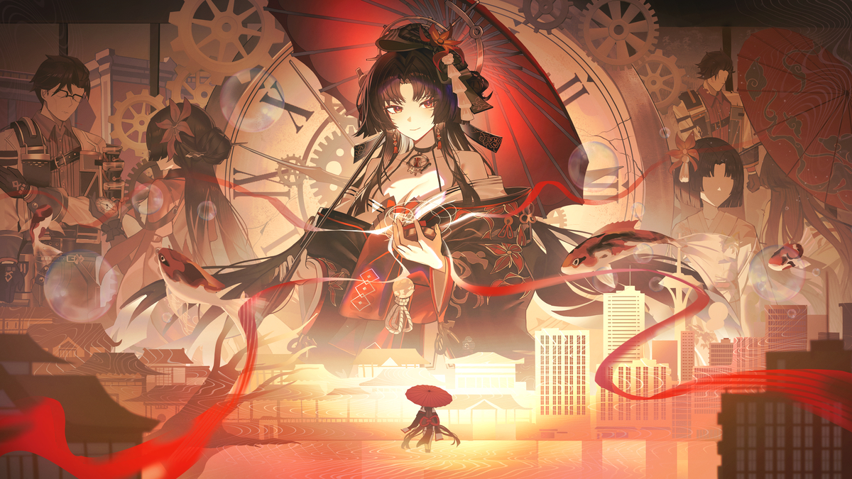 This is a pixiv picture whose title is 潯.