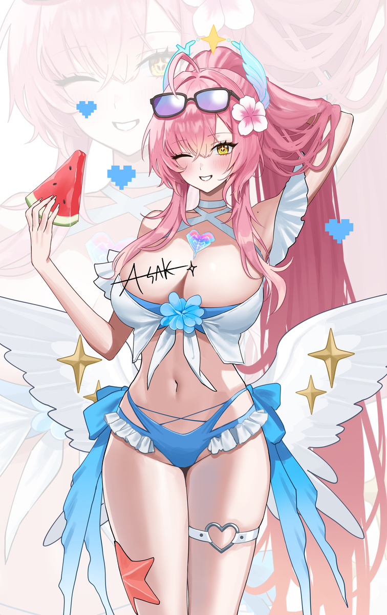 This is a pixiv picture whose title is エイメス.