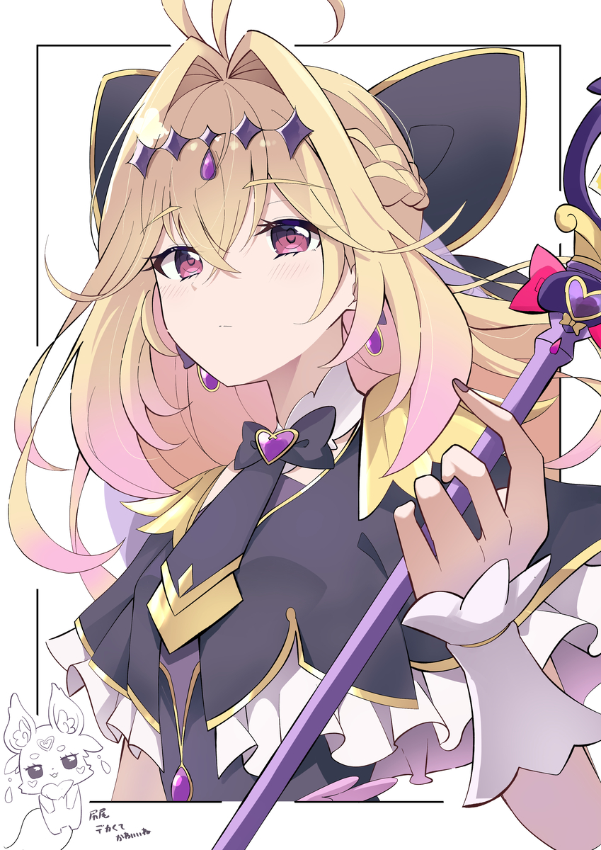 This is a pixiv picture whose title is キュアアルカナ・シャドウ.