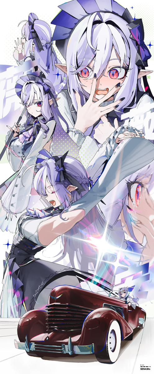 This is a pixiv picture whose title is ✦ ZZZ Gear 14. Vivian / Cord.