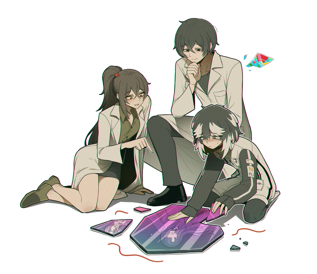 This is a pixiv picture whose title is 🚧거울 공사🚧.