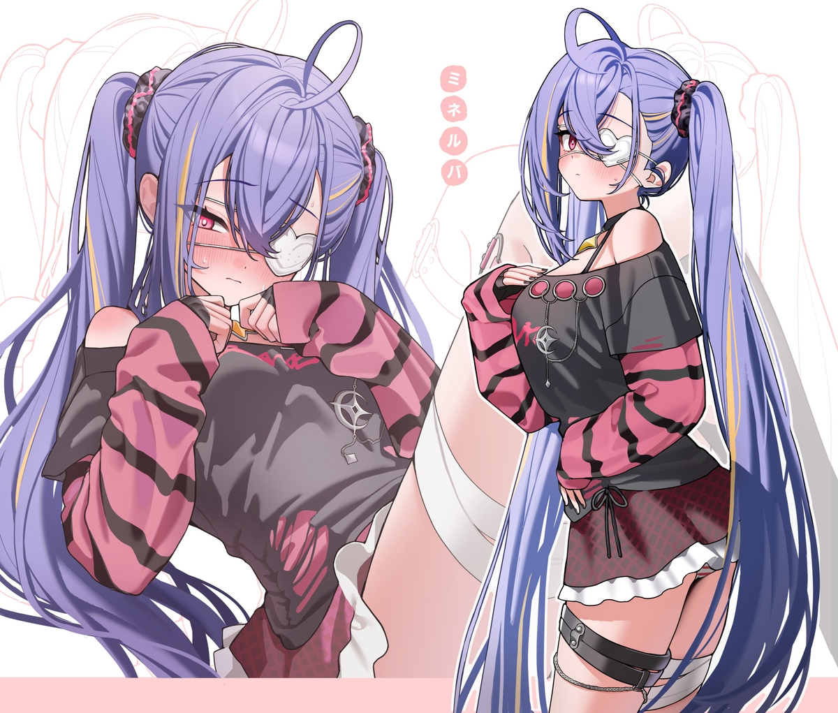 This is a pixiv picture whose title is StellaSora-ミネルバ.