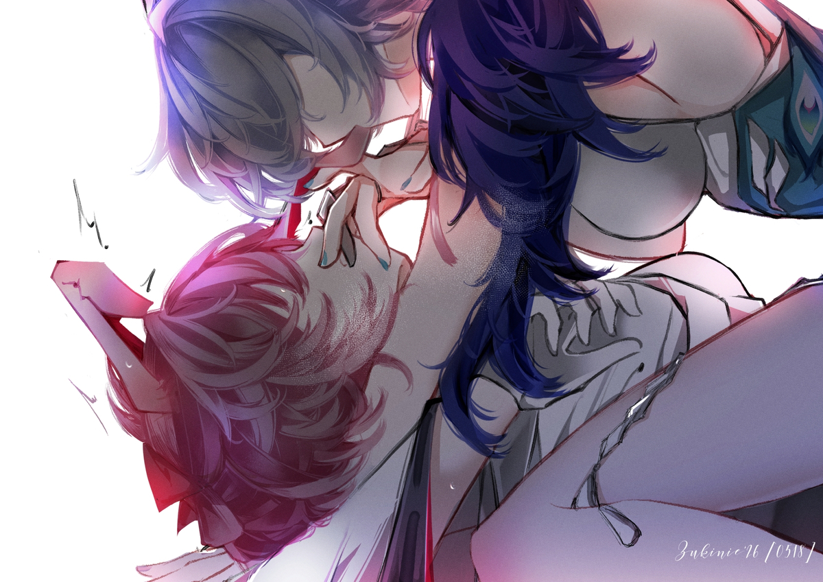 This is a pixiv picture whose title is Evanescia x Yao Guang.