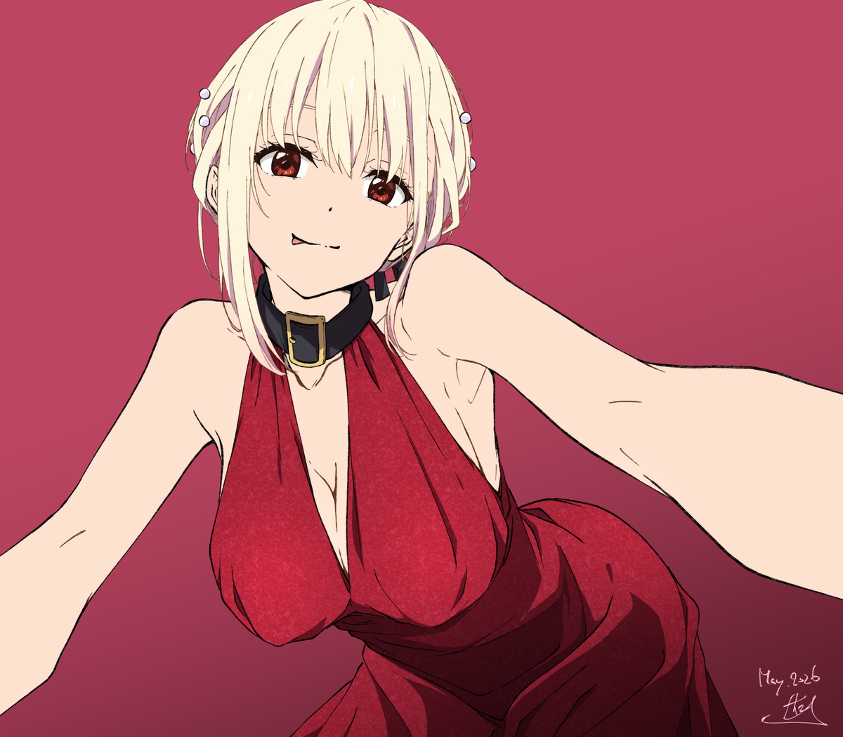 This is a pixiv picture whose title is リコリス・リコイル_82.