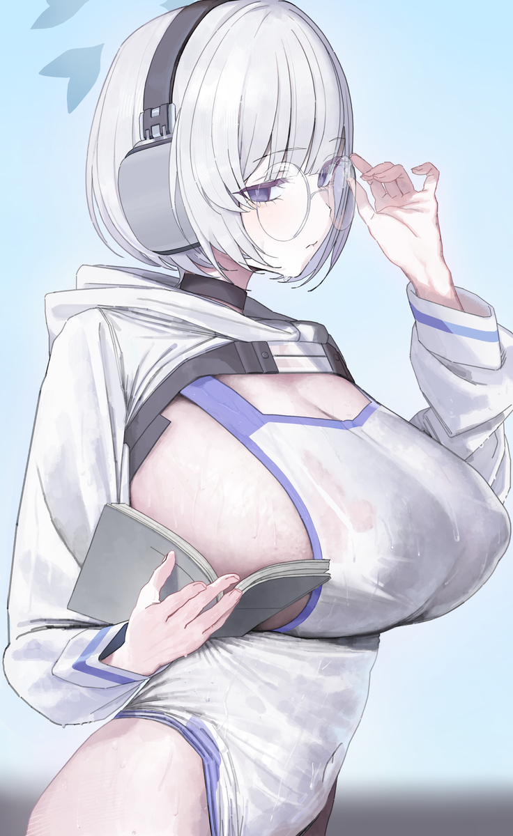 This is a pixiv picture whose title is メガネちゃん.