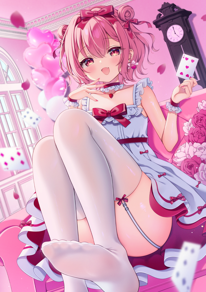 This is a pixiv picture whose title is 【お仕事】苺咲べりぃ様5周年記念イラスト.