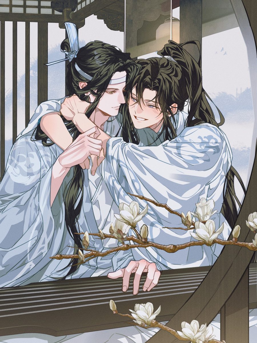 This is a pixiv picture whose title is 魔道祖师.
