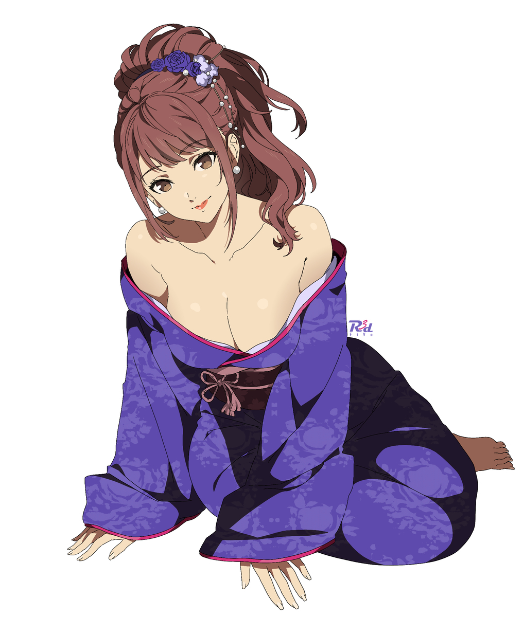 This is a pixiv picture whose title is 久慈川りせ.