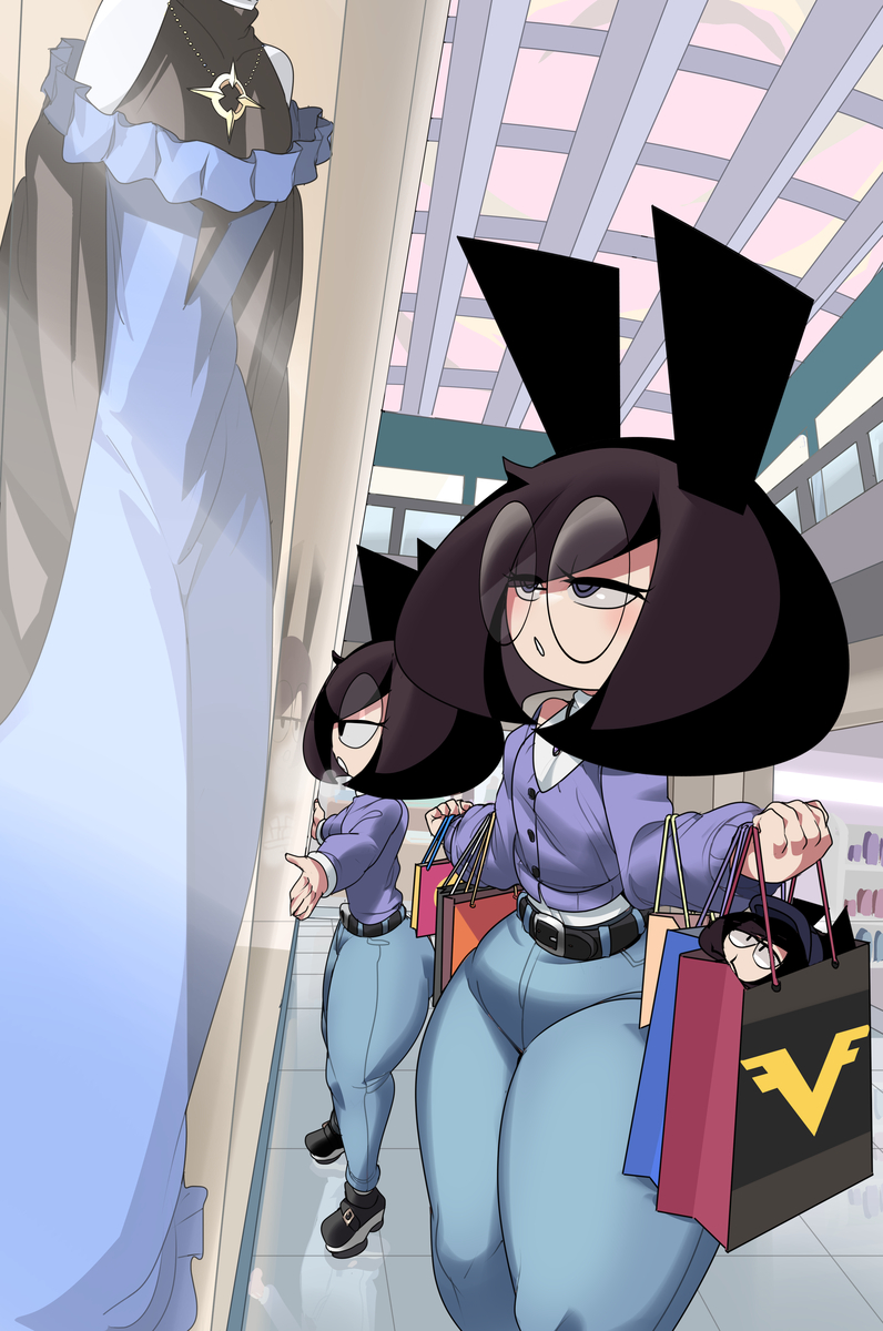 This is a pixiv picture whose title is Box shopping.