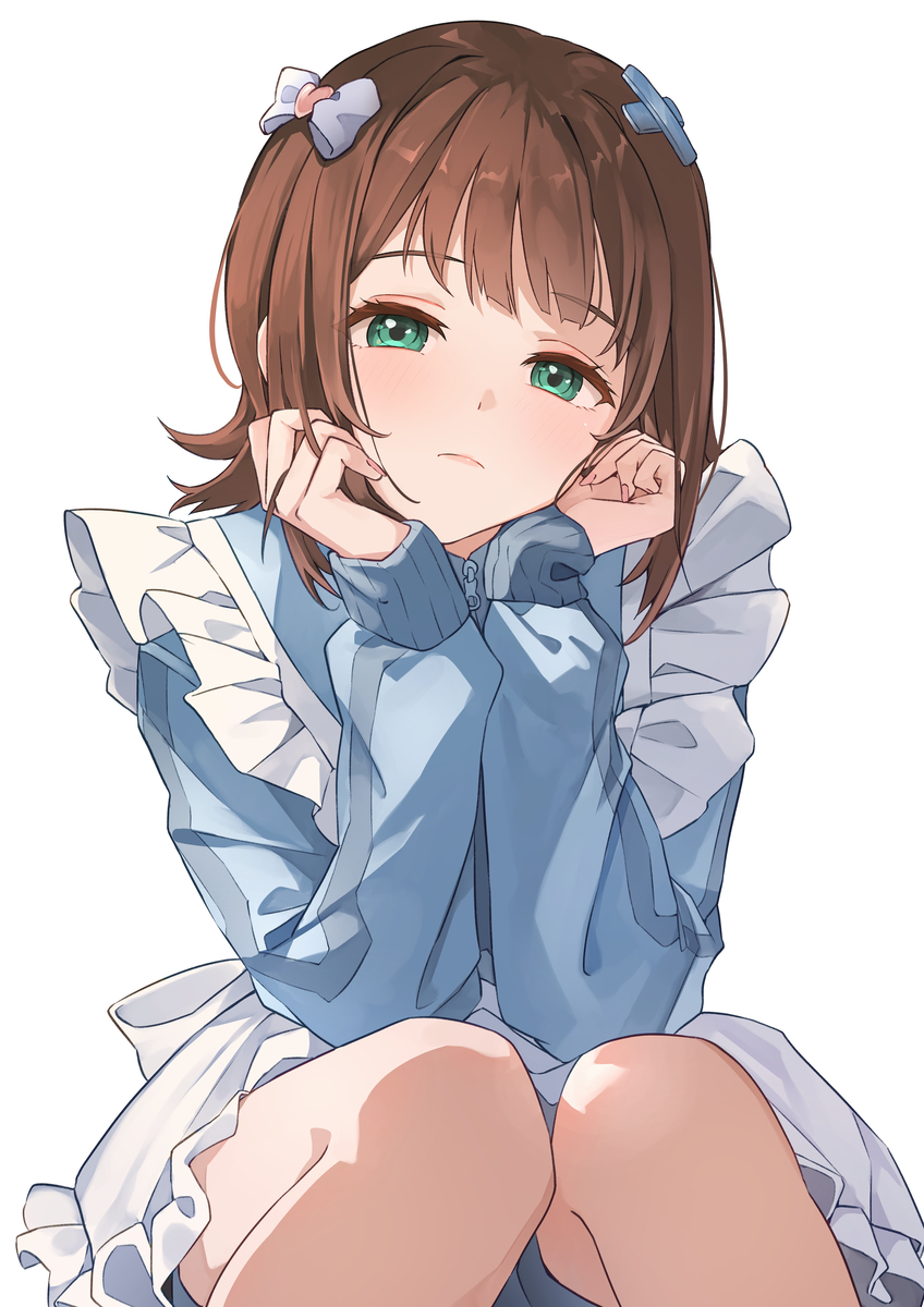 This is a pixiv picture whose title is ジャージメイド春香.