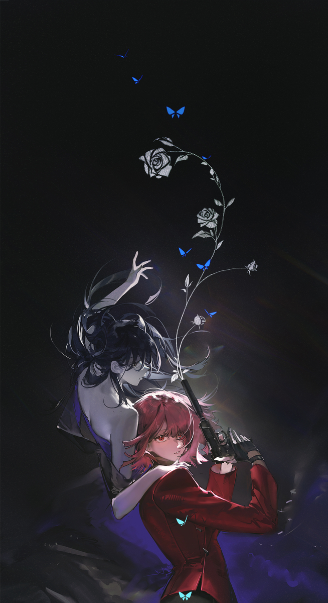 This is a pixiv picture whose title is Ghost.