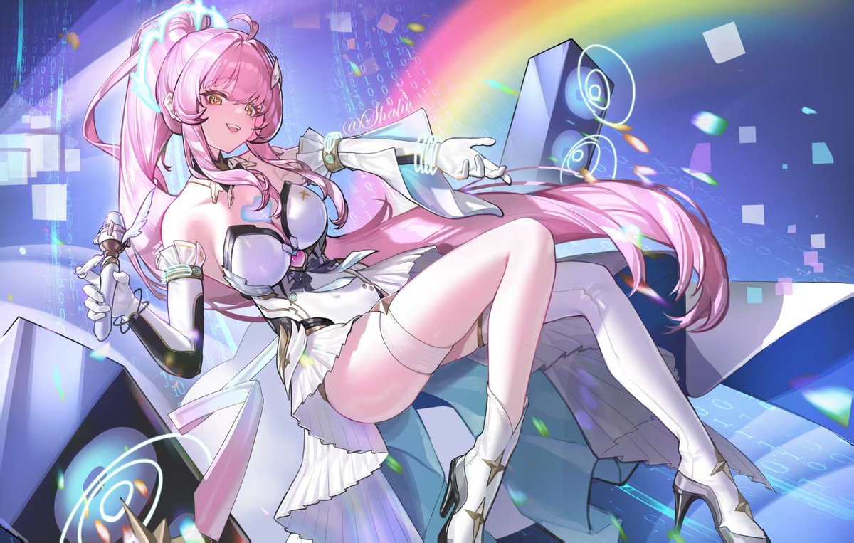 This is a pixiv picture whose title is 爱弥斯.
