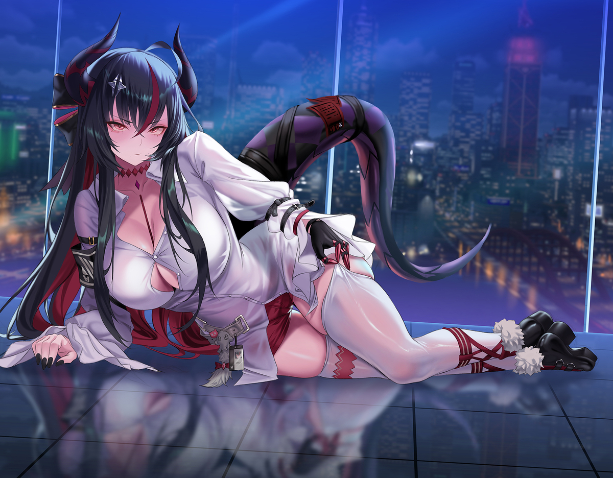 This is a pixiv picture whose title is NTE : シンク.