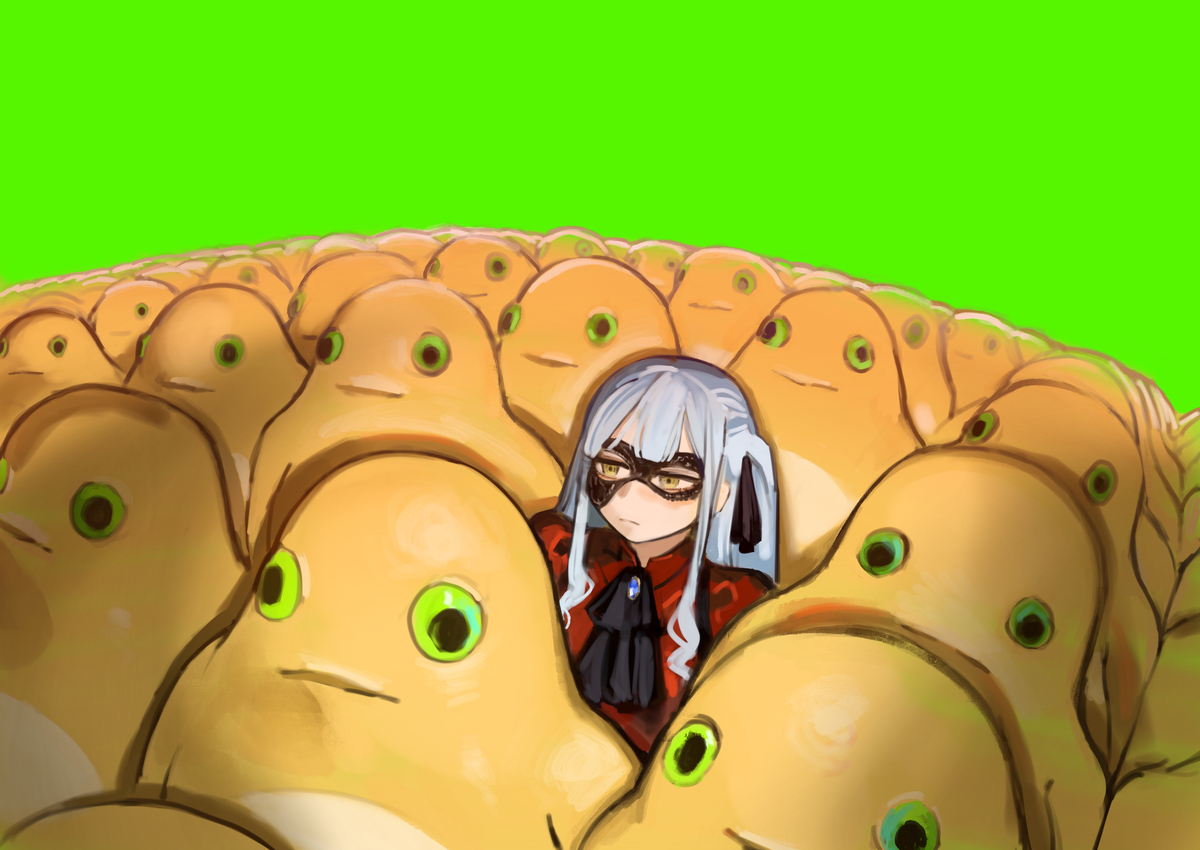 This is a pixiv picture whose title is 降临！奶龙律法的时代，成为新时代的神.