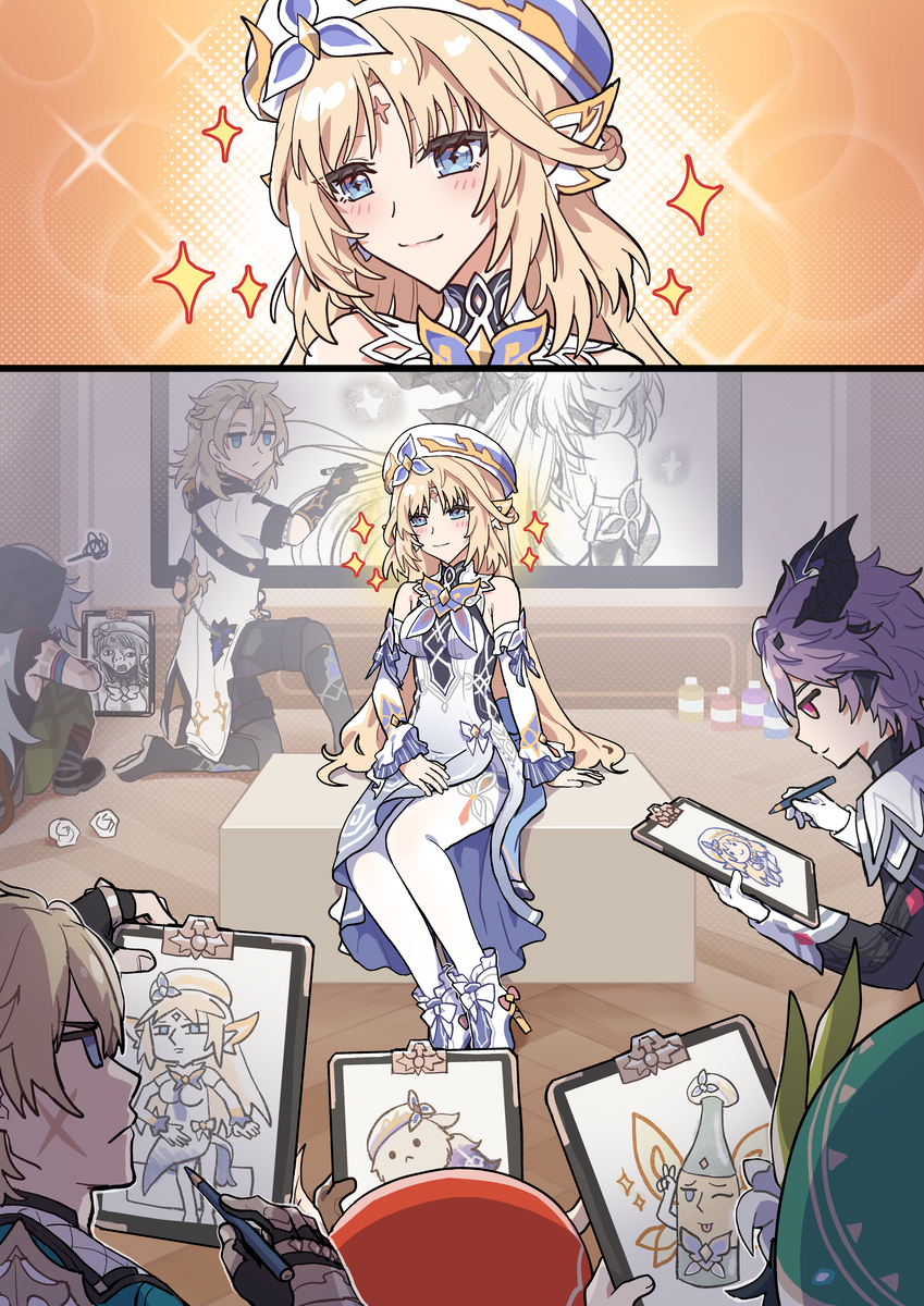 This is a pixiv picture whose title is 無題.
