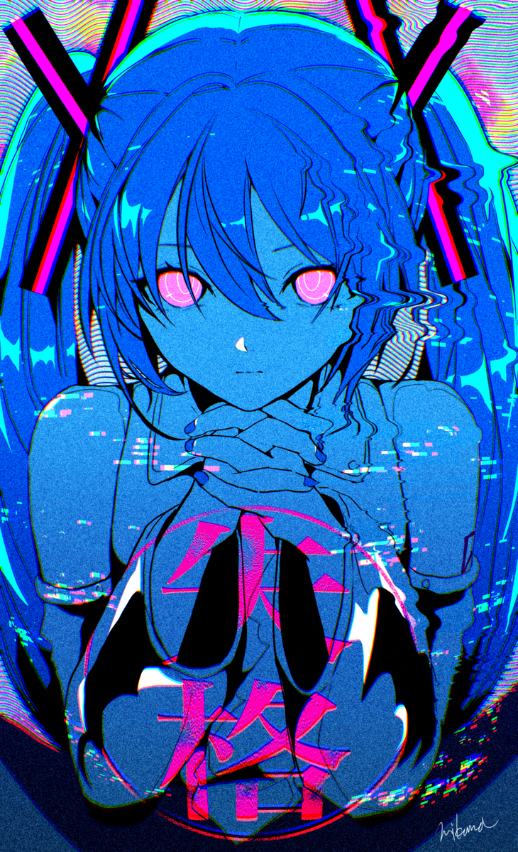 This is a pixiv picture whose title is 歌姫失格.