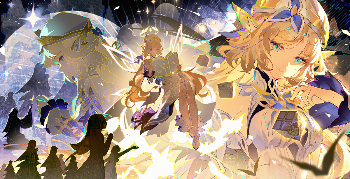 This is a pixiv picture whose title is 尼可从不拯救谁。她只是知晓一切。.