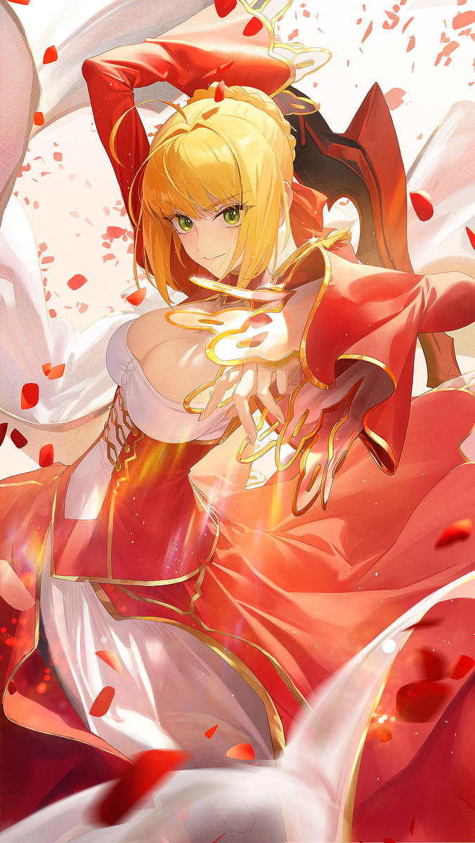 This is a pixiv picture whose title is 尼禄.