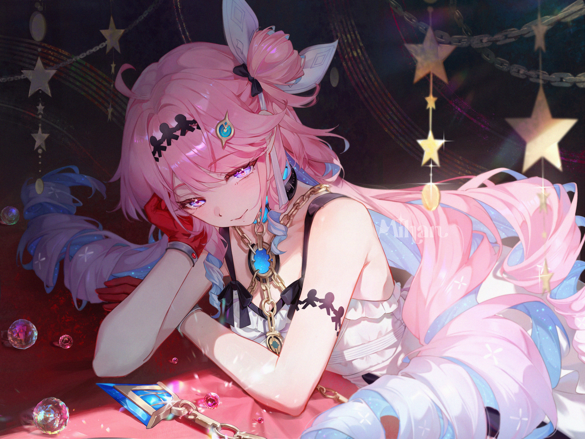 This is a pixiv picture whose title is Denia.