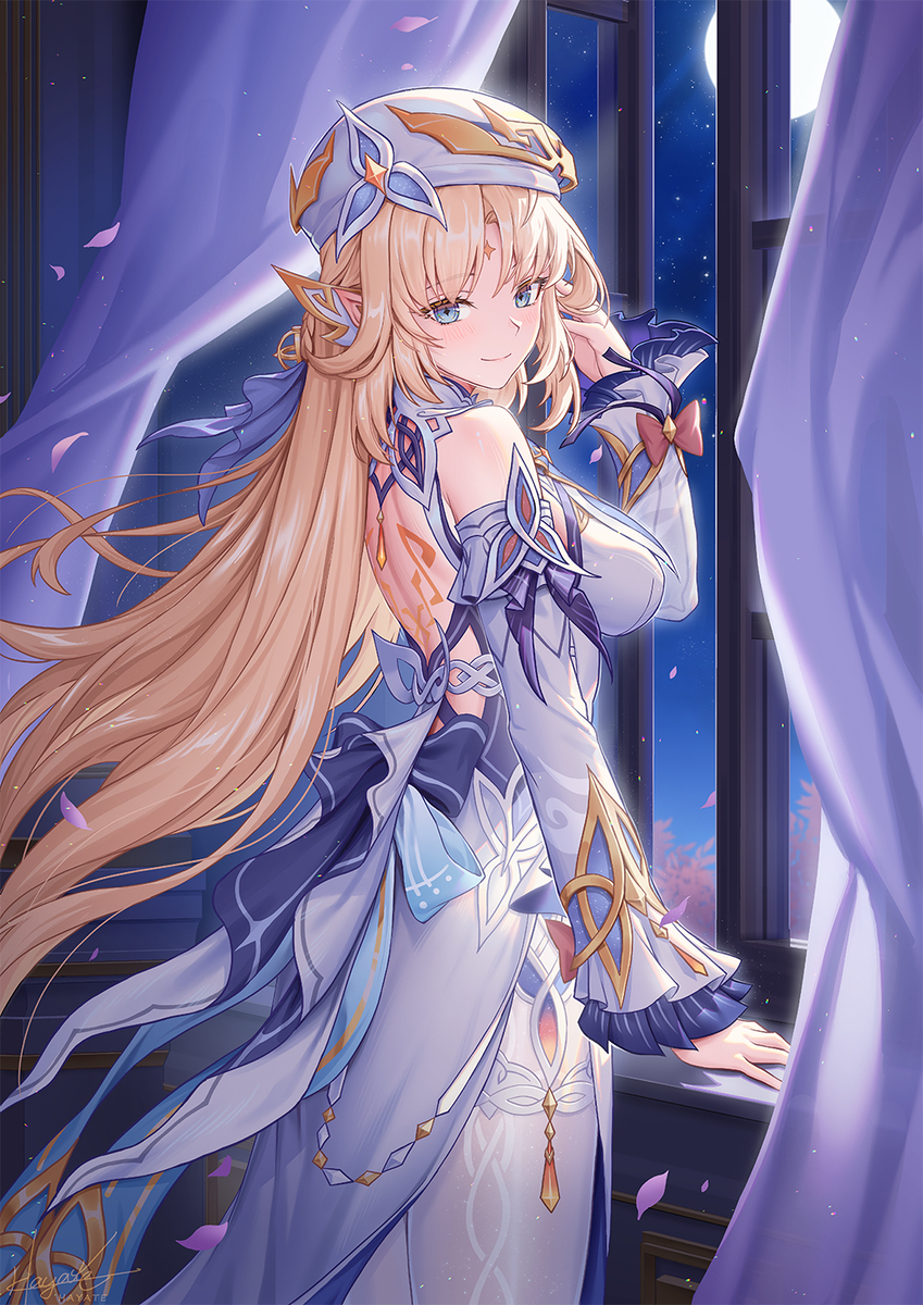 This is a pixiv picture whose title is 【原神】ニコ・リヤン.