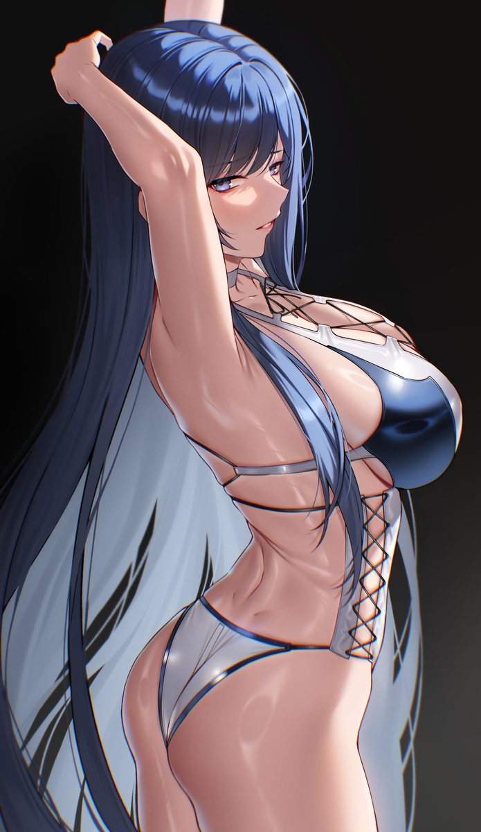 This is a pixiv picture whose title is レイヴン.