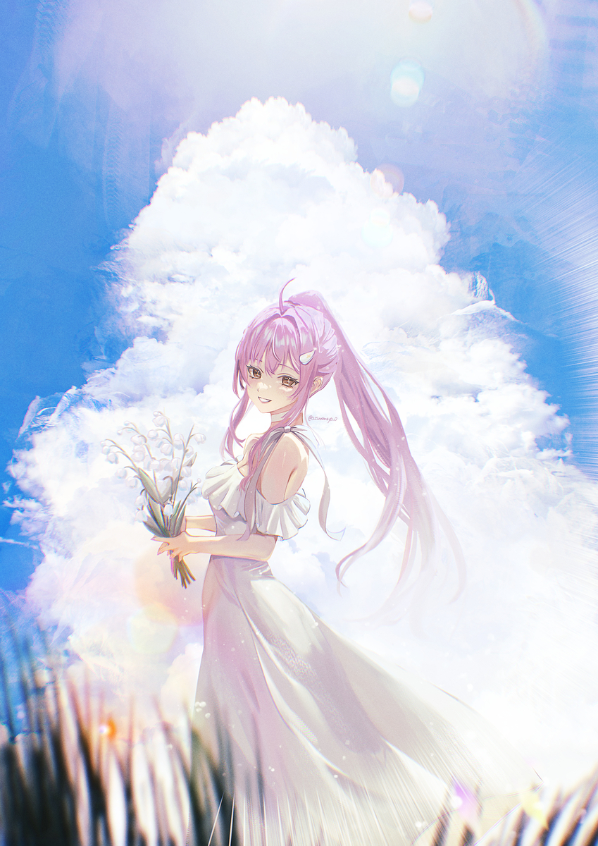 This is a pixiv picture whose title is 鳴潮 エイメス / Aemeath.