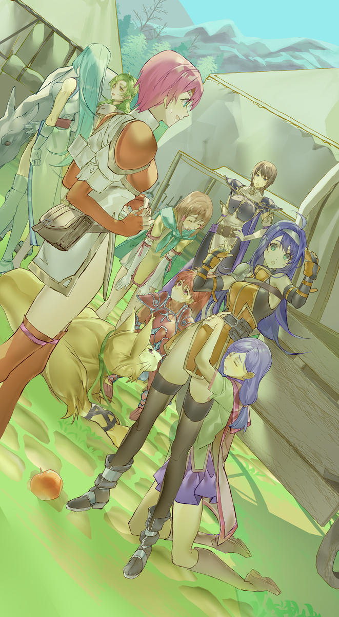 This is a pixiv picture whose title is マーシャ.