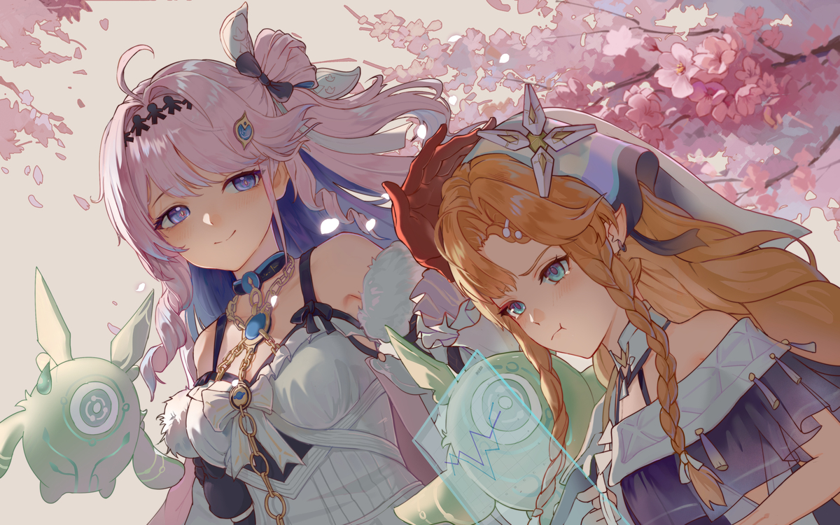 This is a pixiv picture whose title is 达妮娅与西格莉卡的日常.