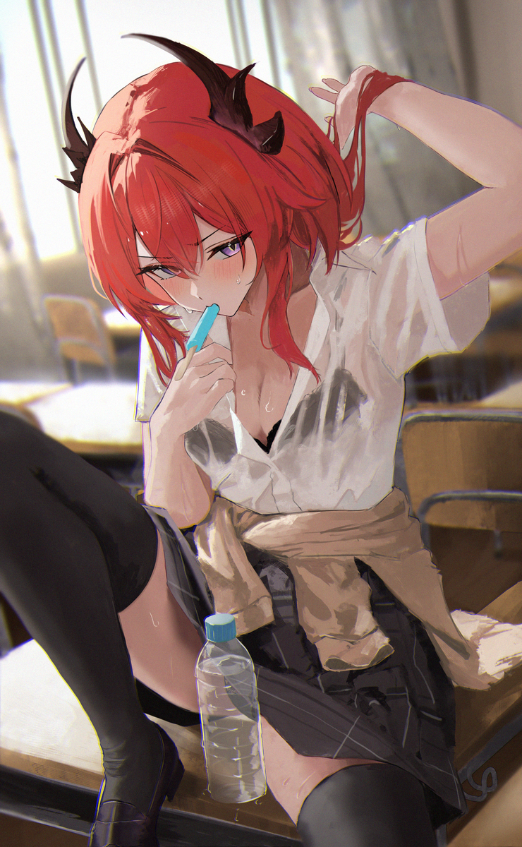 This is a pixiv picture whose title is レーヴァテイン.
