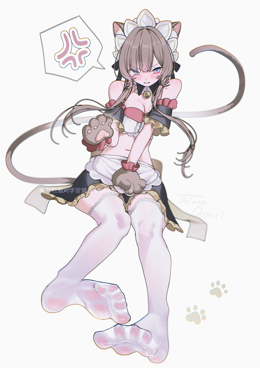 This is a pixiv picture whose title is にゃんにゃんサンドローネ.