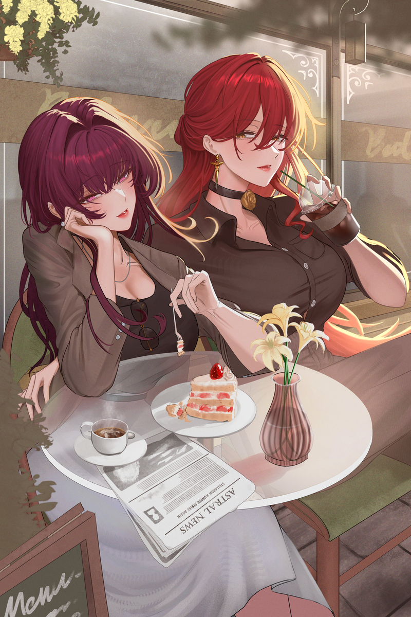 This is a pixiv picture whose title is Kafhime.