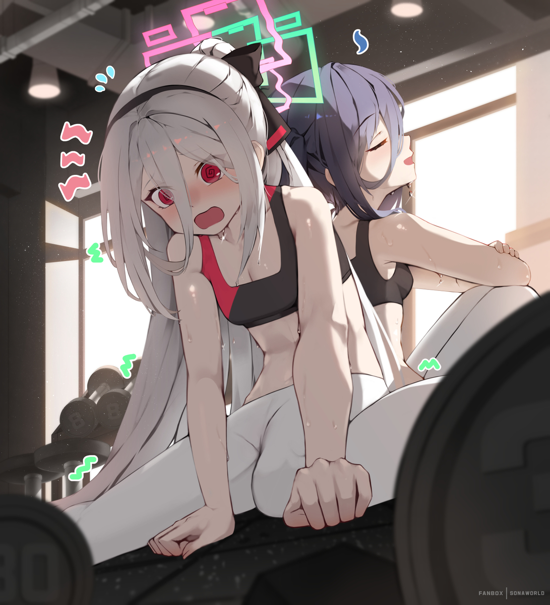This is a pixiv picture whose title is ケイxアリス.