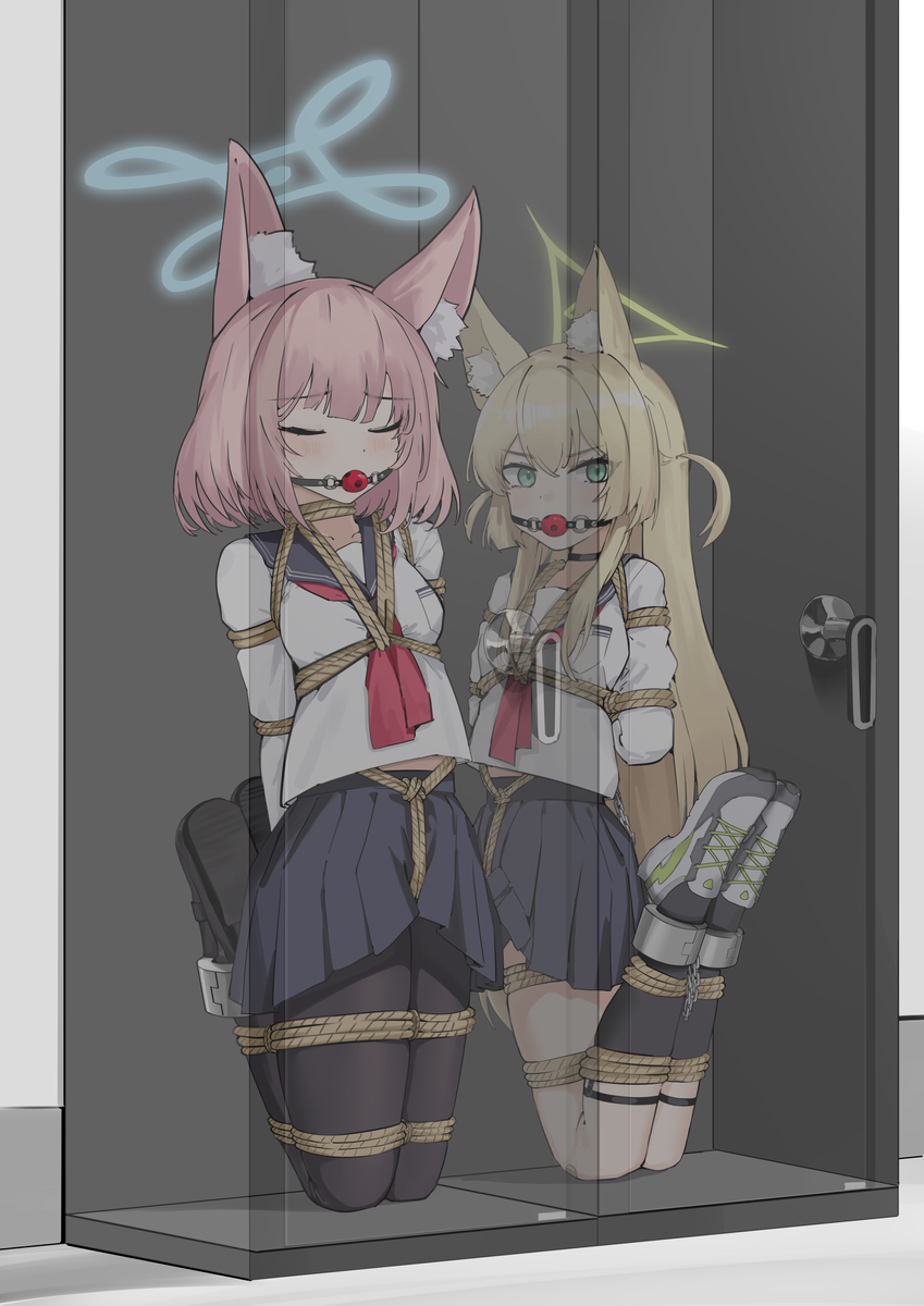 This is a pixiv picture whose title is 【蔚蓝档案】老师大人的实装欢迎仪式.
