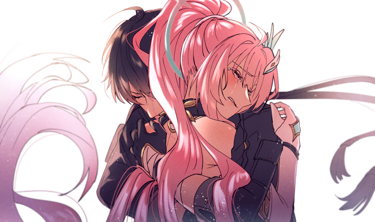 This is a pixiv picture whose title is 「私は…….