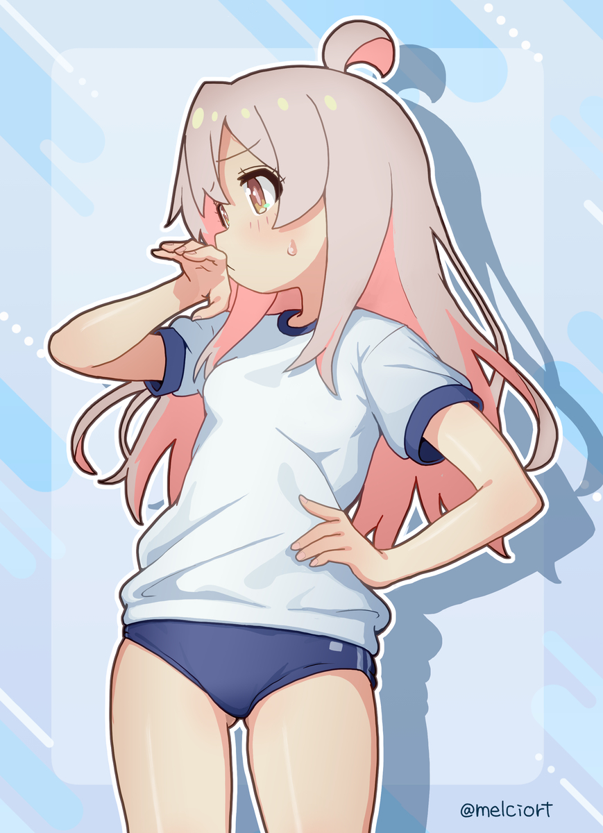 This is a pixiv picture whose title is 運動会 まひろちゃん.