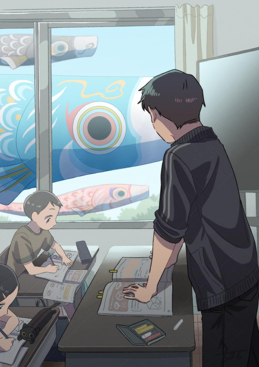 This is a pixiv picture whose title is またね～！.