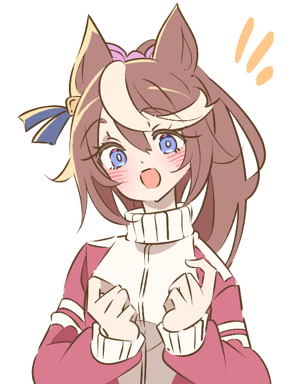 This is a pixiv picture whose title is テイオーちゃん（ジャージ）.
