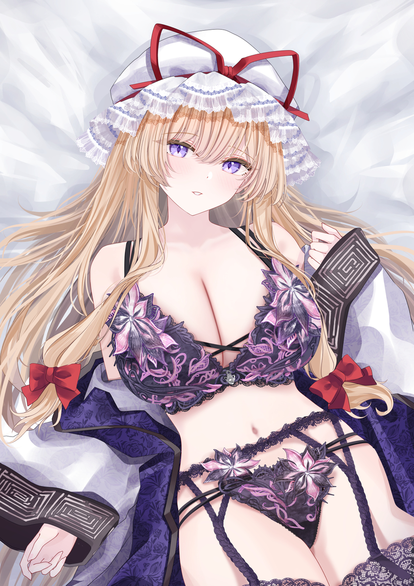 This is a pixiv picture whose title is 紫.