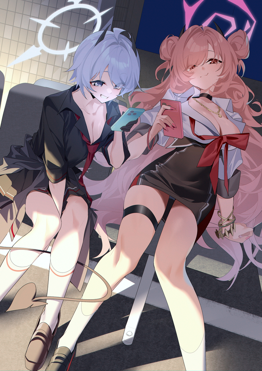 This is a pixiv picture whose title is エリカxキララ.
